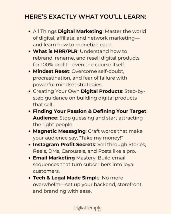 Digital Marketing 101 - Starter Pack